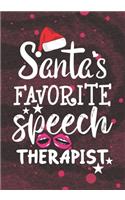 Santa's Favorite Speech Therapist
