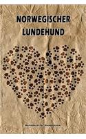 Norwegischer Lundehund Notizbuch für Hundehalter: Hunderasse Norwegischer Lundehund. Ideal als Geschenk für Hundebesitzer - 6x9 Zoll (ca. Din. A5) - 100 Seiten - gepunktete Linien