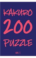 Kakuro 200 Puzzle Vol1