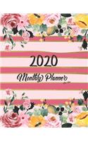 2020 monthly planner jan-dec