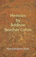 Memoirs by Addison Beecher Colvin