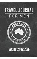 Travel Journal for Men Australia