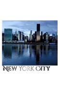 New York City Iconic Skyline Creative Blank Journal: New York City Skyline Creative Blank Journal