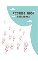 Address book paperback