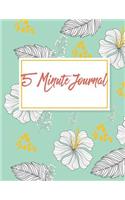 5 Minute Journal: Mindfulness Daily Planner, Meditation Journals To Write In, Daily Mindfulness Planner For Manage Anxiety, Worry And Stress 120 pages Large Print 8.5