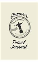 Discover Travel Journal: 6x9 Rio de Janeiro Brazil Blank Lined Pages Travel Notebook - Ideal for Notes, to Do Lists or Journaling While Traveling