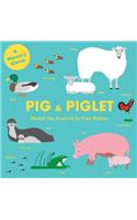 Pig and Piglet: Match the Animals to Their Babies