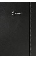 Connor: Blank Cookbook Recipes & Notes Featuring 120 Pages 6x9 Simulated Leather Cover