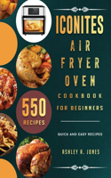 Iconites Air Fryer Oven Cookbook for Beginners