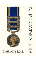 Punjab Campaign 1848-9 Casualty Roll.