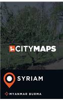 City Maps Syriam Myanmar Burma