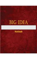 Big Idea Notebook: 1/8 Inch Octagonal Graph Ruled