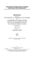 Voluntary conservation