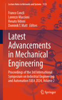 Latest Advancements in Mechanical Engineering