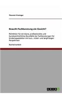 Braucht Fachberatung ein Gesicht?