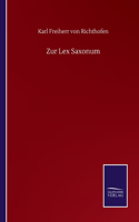 Zur Lex Saxonum