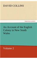 Account of the English Colony in New South Wales