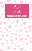 2022-2026 Planer miesięczny 5 lat - Dream it - Zaplanuj - Zrob to