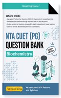 Gurukul By Oswal NTA CUET(PG) Biochemistry Question Bank Exam 2025: MCQs, Chapter Summary with Mind Maps, 2024 Solved Paper, PYQs, Paper Analysis Charts, Common University Entrance Test Computer Based