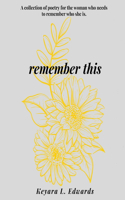 remember this
