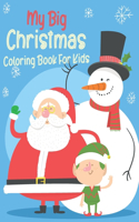 my big christmas coloring book for kids