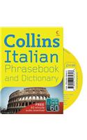 Collins Italian Phrasebook and Dictionary with CD Pack