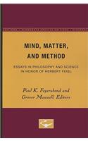 Mind, Matter, and Method