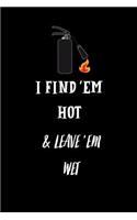 I Find 'em Hot & Leave 'em Wet