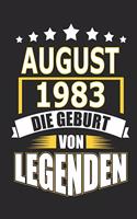 August 1983 Die Geburt von Legenden