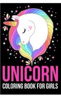 Unicorn Coloring Book For Girls: Coloring Book with Beautiful Unicorn Designs (Unicorns Coloring Books)
