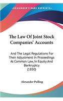 Law Of Joint Stock Companies' Accounts