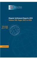 Dispute Settlement Reports 2018: Volume 8, Pages 3923 and 4796