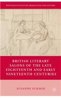 British Literary Salons of the Late Eighteenth and Early Nineteenth Centuries