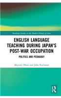 English Language Teaching during Japan's Post-war Occupation