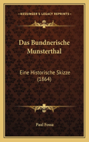 Bundnerische Munsterthal