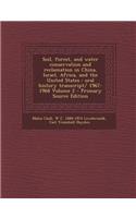Soil, Forest, and Water Conservation and Reclamation in China, Israel, Africa, and the United States