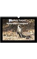 Monkey Faces Hanuman Langurs / UK-Version 2017