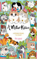 Million Kittens: Adorable Felines to Color