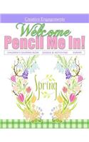 Welcome Spring Children's Coloring Book Doodle & Sketch Pad