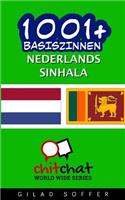 1001+ basiszinnen Nederlands - sinhala