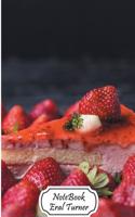 Notebook Journal Dot-Grid, Graph, Lined, Blank No Lined: Strawberry Cake: Small Pocket Notebook Journal Diary, 120 Pages, 5.5- X 8.5- (Blank Notebook