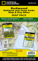 Redwood Day Hikes & National and State Parks [Map Pack Bundle]