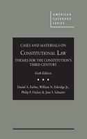 Cases and Materials on Constitutional Law