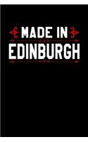 Notizbuch Made in Edinburgh