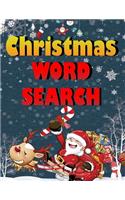Christmas word search.: Easy Large Print Puzzle Book for Adults, Kids & Everyone for the 25 Days of Christmas.