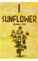I Sunflower Journal 2020