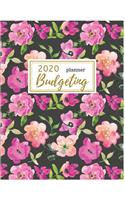 2020 Budgeting Planner: Pink Floral Monthly Budget Planner: Daily Weekly Monthly Budget Planner Workbook: 2020 Monthly Financial Budget Planner: Bill Organizer Notebook - B