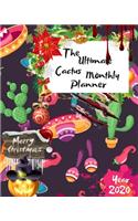 The Ultimate Merry Christmas Cactus Monthly Planner Year 2020