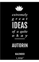 Kalender für Autoren / Autor / Autorin