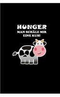 Hunger Man Schäle Mir Eine Kuh